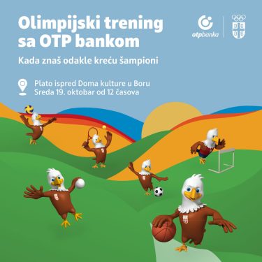 „Olimpijski trening sa OTP bankom“ u Boru!
