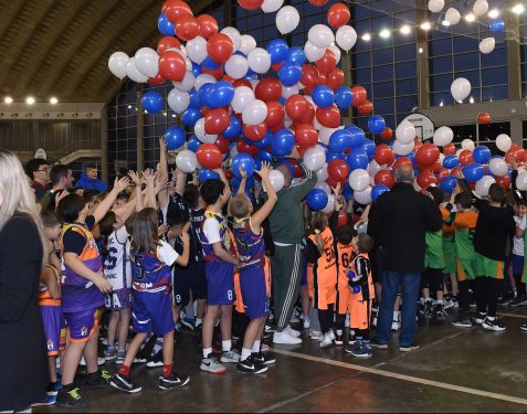 Predsednik Maljković na otvaranju 21. Međunarodnog mini basket festivala „Rajko Žižić“