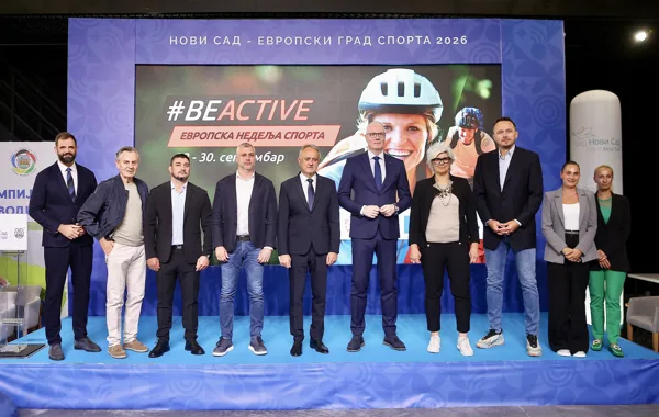 Европска недеља спорта 2026 свечано најављена у Новом Саду