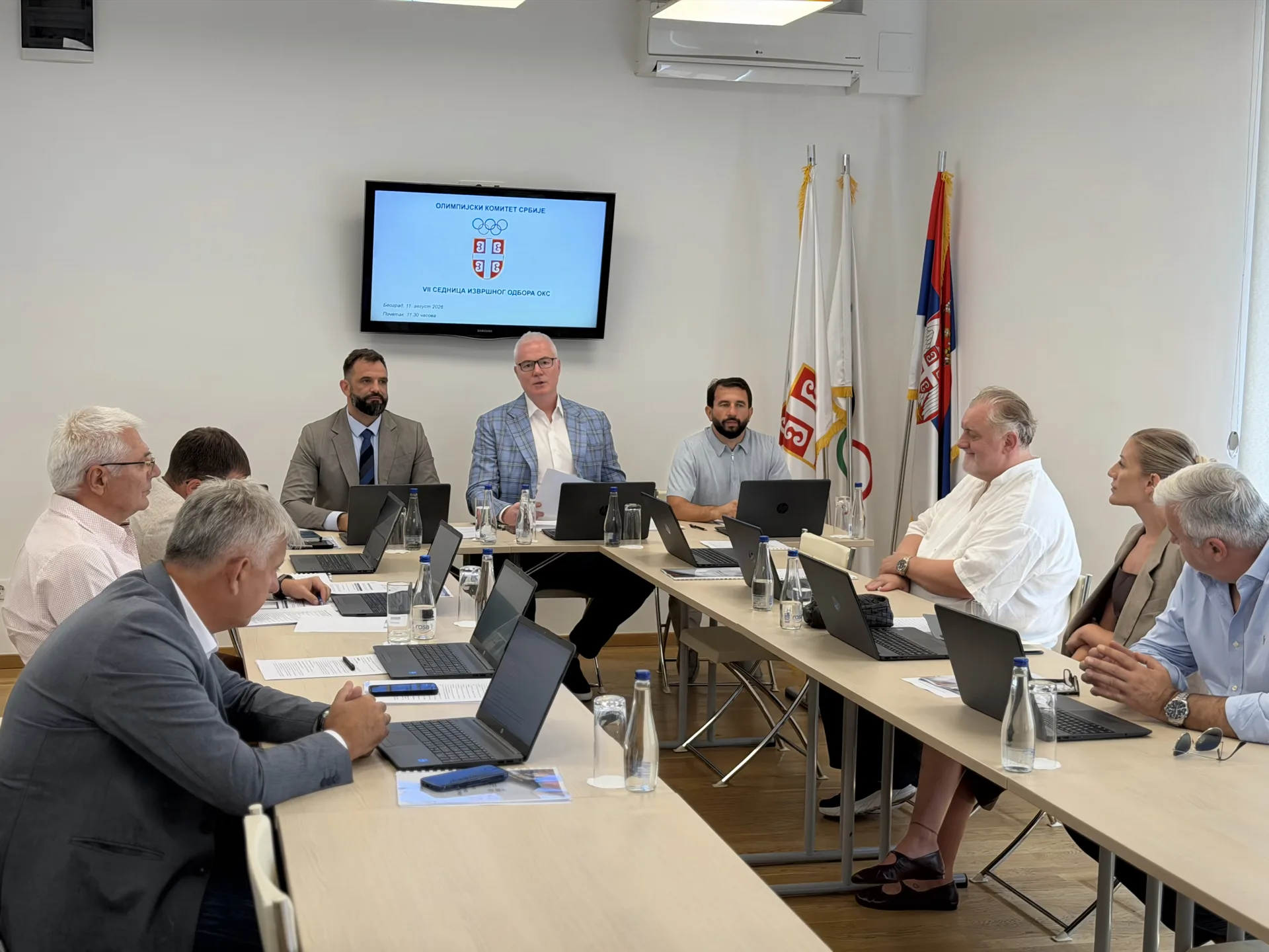 Одржана VII седница Извршног одбора Олимпијског комитета Србије