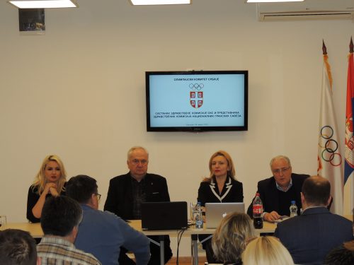 Održan sastanak Zdravstvene komisije Olimpijskog komiteta Srbije