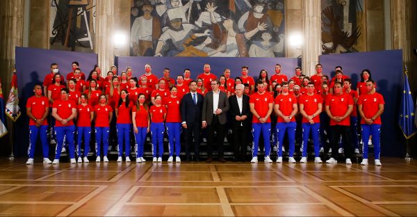 Predsednik Republike Srbije pripredio prijem za članove Olimpijskog tima Srbije