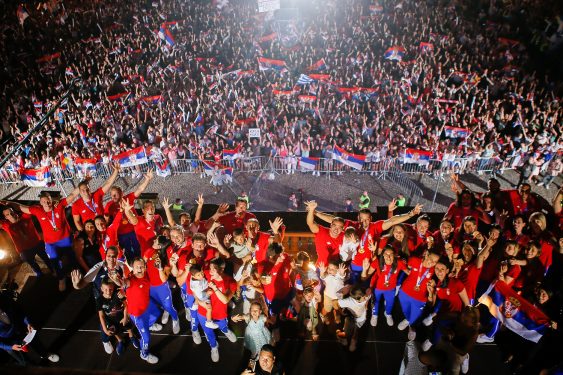 Srbija dočekala svoje šampione