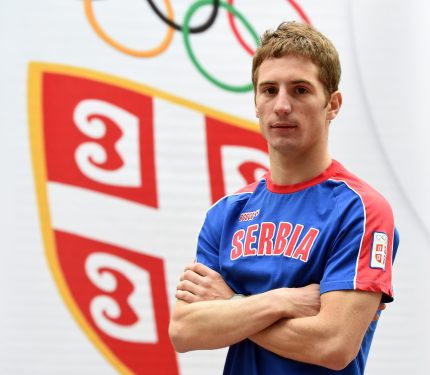 Ognjen Stojanović u triatlonu na Evropskom prvenstvu