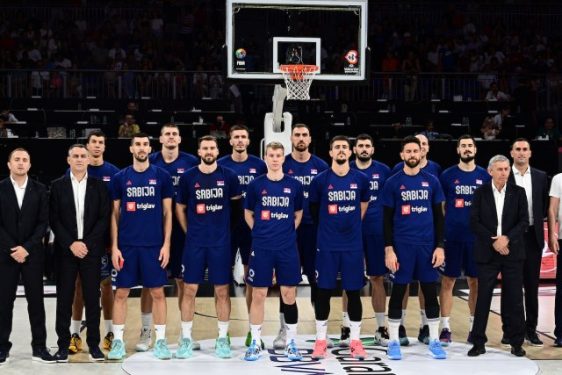 Reprezentacija Srbije na Evropskom prvenstvu u košarci!