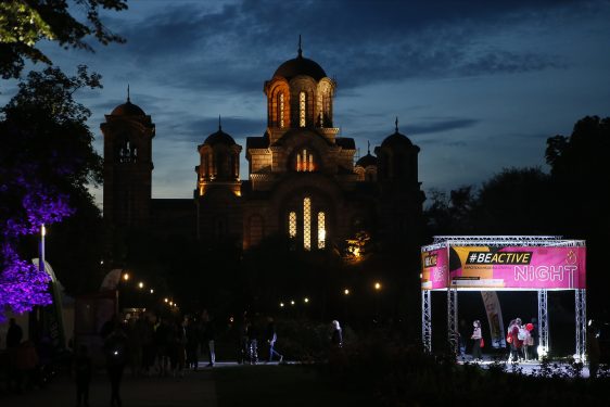 Održana peta „BeActive noć“ na Tašmajdanu