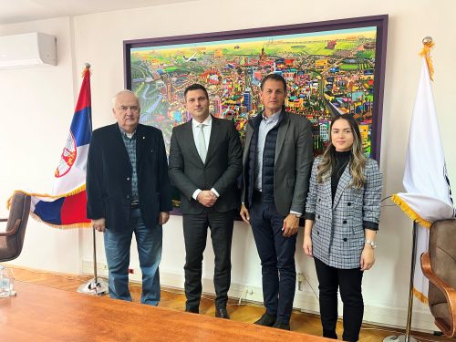 Olimpijski komitet Srbije u poseti Pančevu
