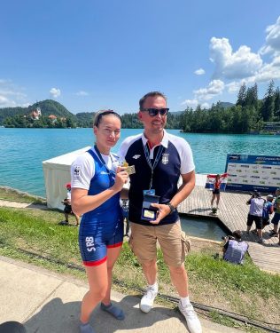 Bronzana medalja za Jovanu Arsić na Evropskom prvenstvu u veslanju!