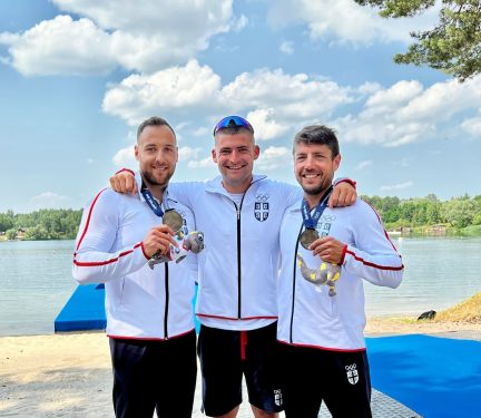 Kajakaši Marko Dragosavljević i Ervin Holpert osvojili prvu medalju za Tim Srbija na Evropskim igrama!