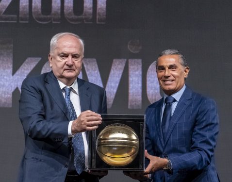 Predsednik OKS Božidar Maljković primljen u Kuću slavnih španske košarke