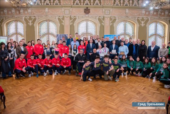 Predsednik OKS Božidar Maljković prisustvovao svečanoj dodeli nagrada Sportskog saveza grada Zrenjanina za 2023. godinu  