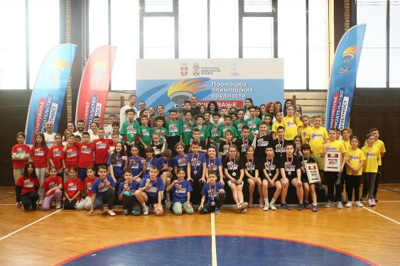 Započet projekat „Promocija olimpijskih vrednosti: poštovanje, prijateljstvo, izuzetnost“ u 64 osnovne škole u Srbiji