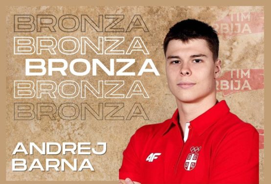Plivač Andrej Barna osvojio bronzano odličje na Evropskom prvenstvu u Beogradu!