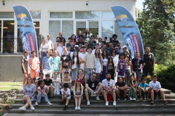 Učesnici projekta „Međunarodne ulične igre“ u poseti Olimpijskom komitetu Srbije