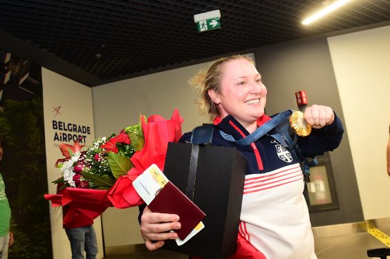 Olimpijska šampionka u streljaštvu Zorana Arunović doputovala je u Srbiju!