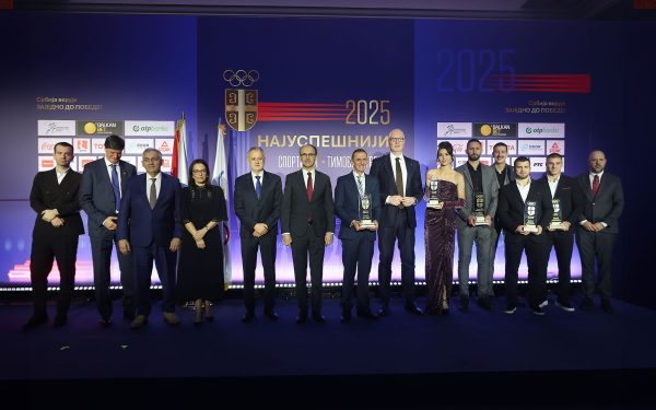 Olimpijski komitet Srbije proglasio najuspešnije sportiste, timove i trenere u 2025. godini!