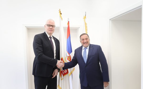 Predsednik OKS Dejan Tomašević ugostio predsednika Evropskih olimpijskih komiteta Spirosa Kapralosa!