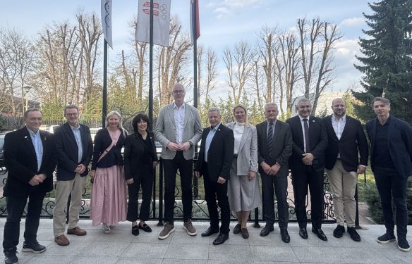 Predsednik OKS Dejan Tomašević primio predstavnike Asocijacije centara za vrhunske sportske performan!se i Organizacionog komteta ASPC Foruma!