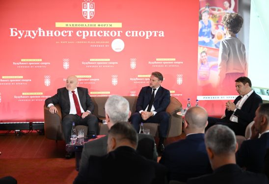 Forum ,,Budućnost srpskog sporta“ –  U toku je drugi panel ,,Klupski sport kao generator rasta“!