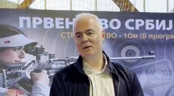 Dejan Tomašević predsednik OKS posetio učesnike Prvenstva Srbije u streljaštvu u Gornjem Milanovcu